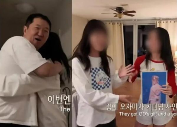 韩国知名男星拿权志龙亲笔签名，送给女儿当礼物 