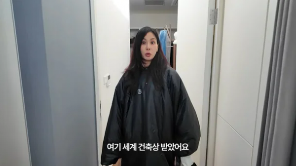 韩国知名女星公开住宅，顶楼有游泳池，荣获世界建筑奖