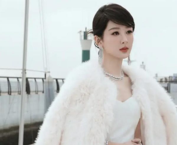 杨紫说自己穿的是假貂：这身貂是假的，是聚酯纤维的 