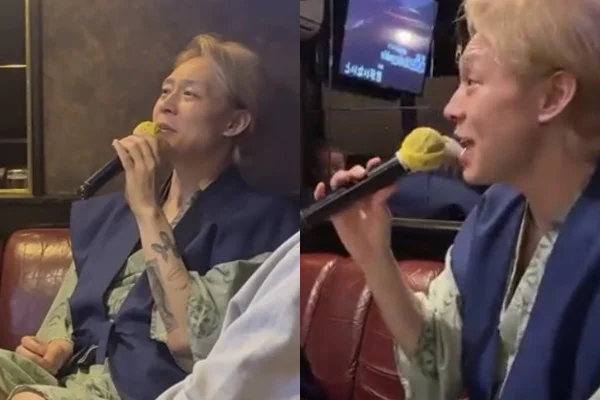 毒品风波→离开韩国的朴有天，在日本歌厅酒局被拍…醉中高歌笑声不断插图